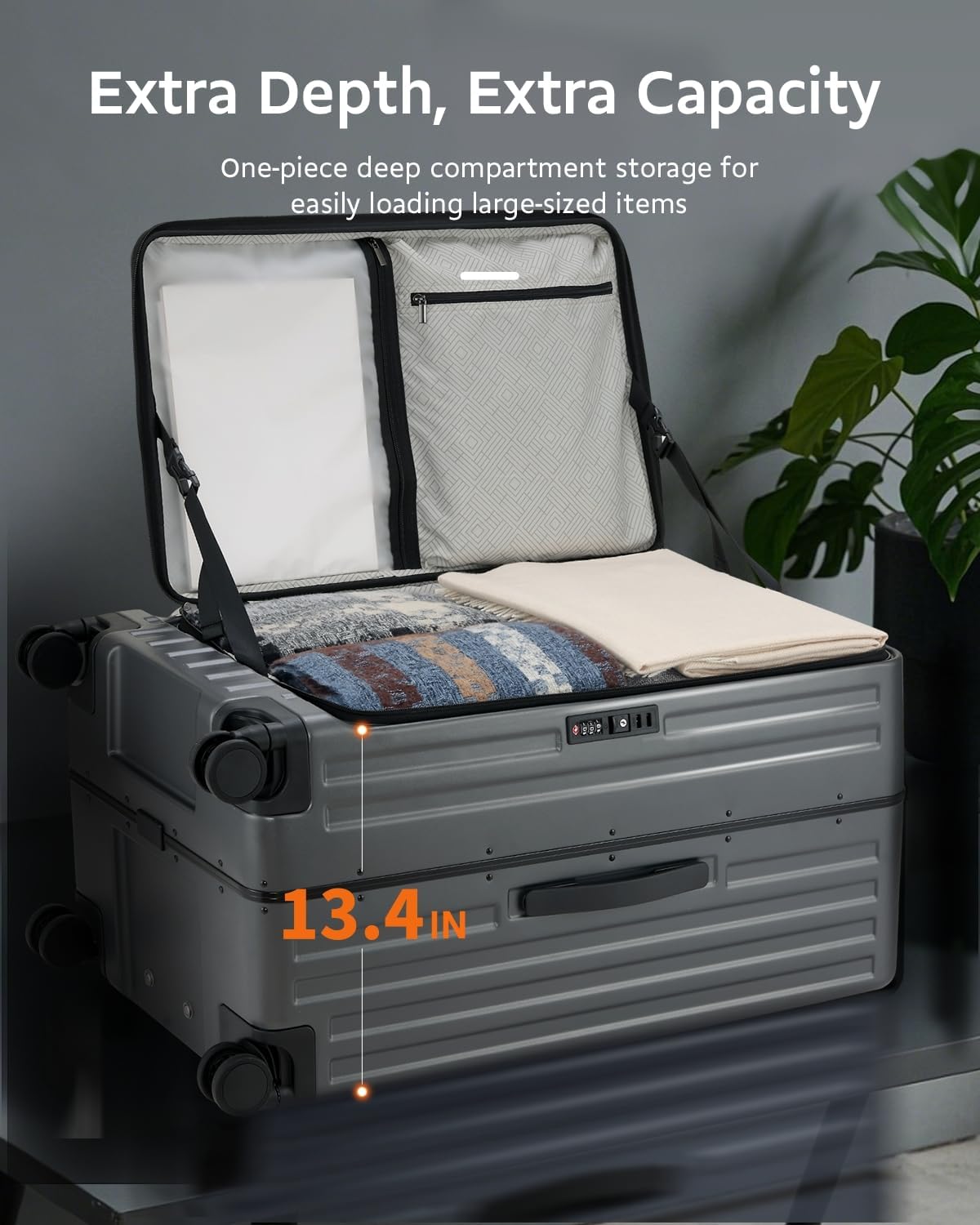 Luggage Sets 2 Pieces, 20 Inch Carry On Luggage and 29 Inch Checked Luggage with Spinner Wheels