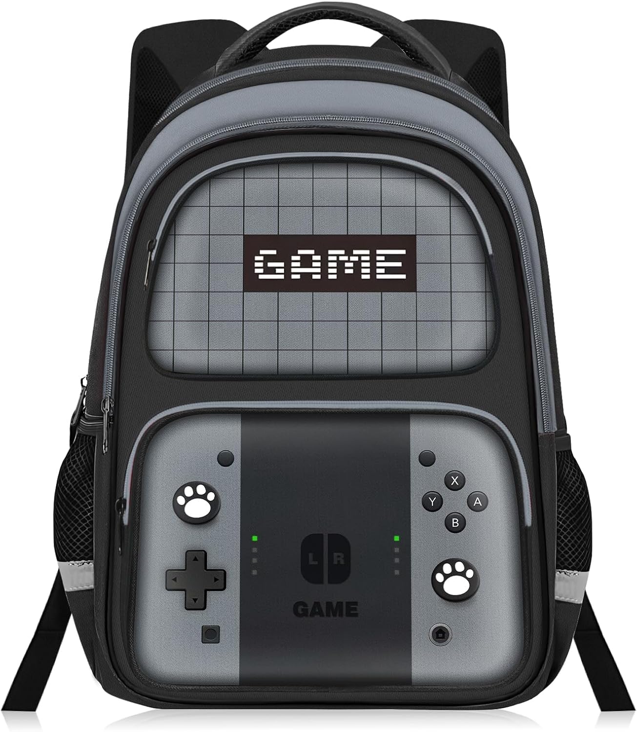 Kids Backpack For Boys，Gamer Boys Backpack For Children Teens Elementary Middle School, 17″