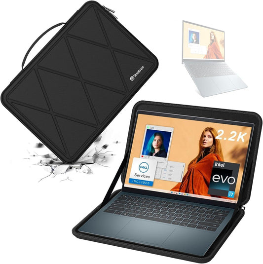 Smatree Hard EVA Protective Sleeve Compatible for 14 inch DELL Inspiron 14 Plus 7440/Inspiron 14 2-in-1/New Inspiron 14 2-in-1/New Inspiron 14 Laptop, for Dell Latitude 5430 Rugged Laptop Bag (X8250)