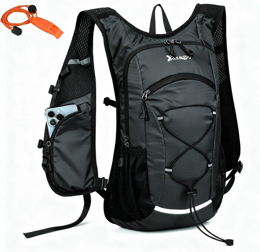 DOJUNS Hiking Backpack Lightweight Travel Backpack 20L Waterproof Hiking Daypacks Camping Backpack for Men Women (gray)