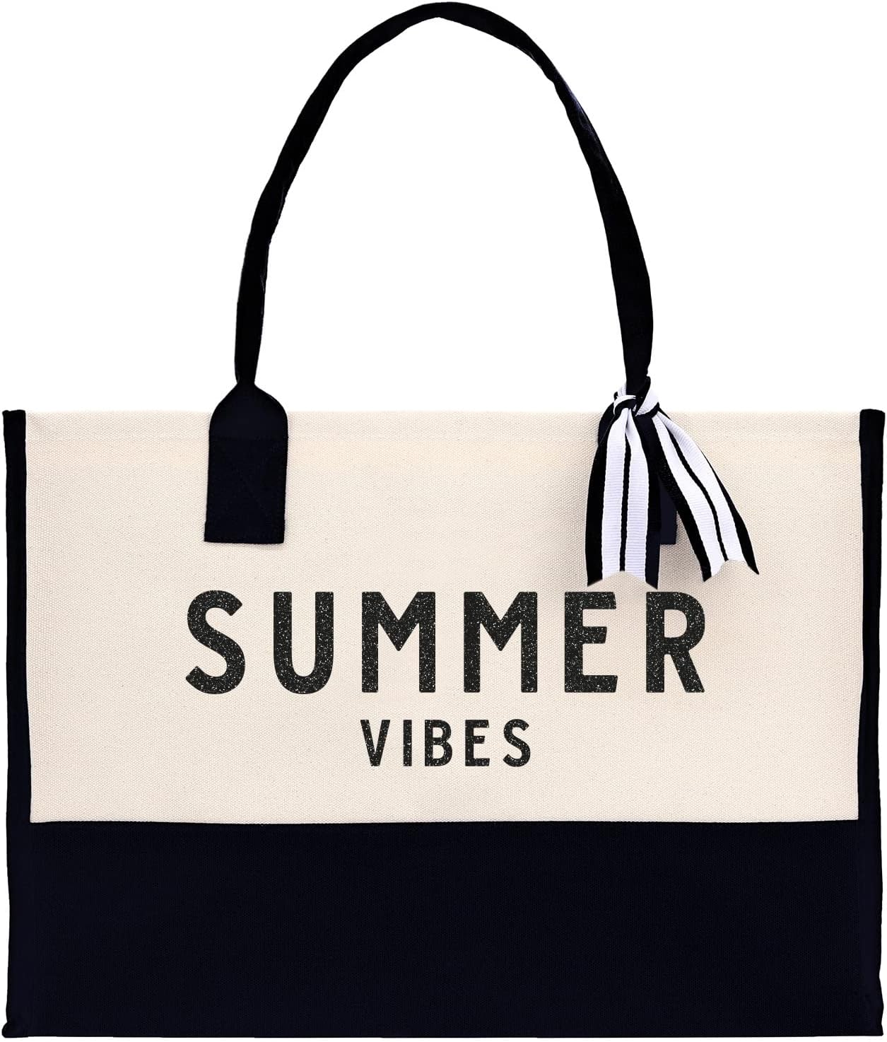 VANESSA ROSELLA Beach Tote Bag Large - Chic Tote Bag for Pool Gym Travel Cruise Picnic Road Trip