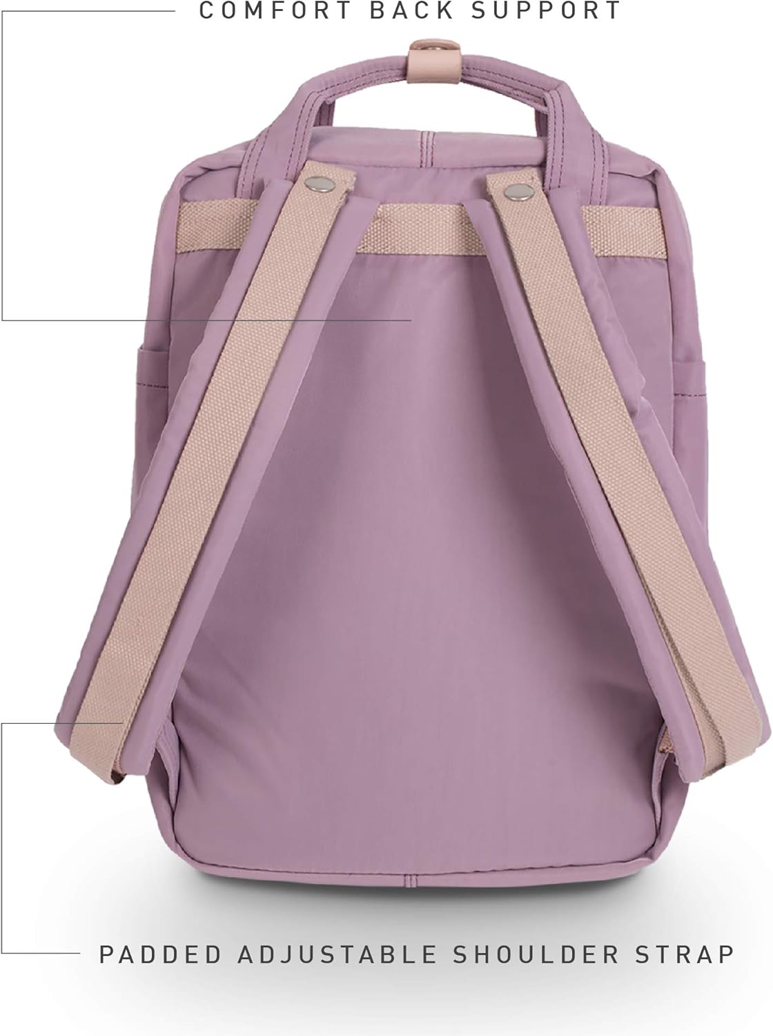 Doughnut Macaroon 16L Travel Backpack Ladies College Lightweight Casual Daypacks Bag Backpack