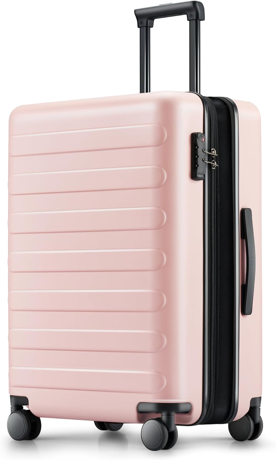 NINETYGO Medium Checked Luggage 24 Inch, Checking In Luggage with Smooth Spinner Wheels