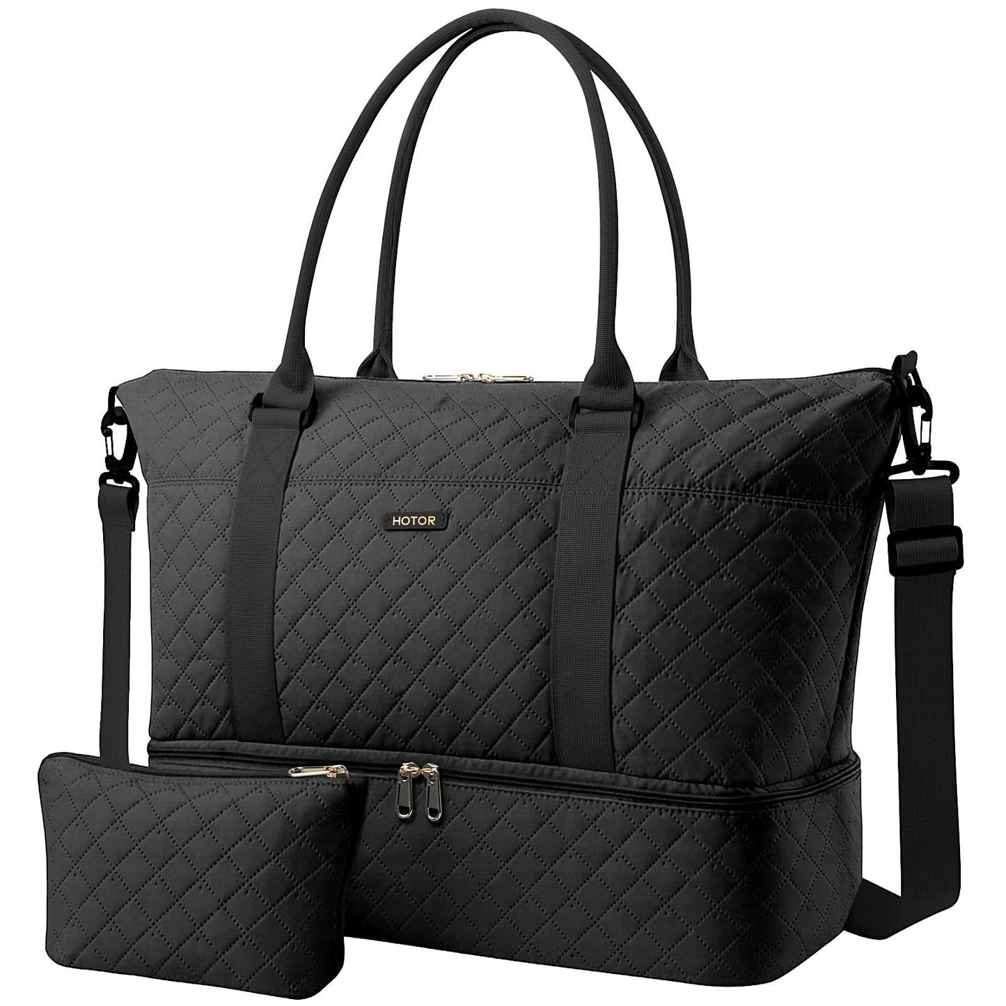 HOTOR Travel Duffel Bag - Weekender Bags for Women, Carry On Gym Tote Bags