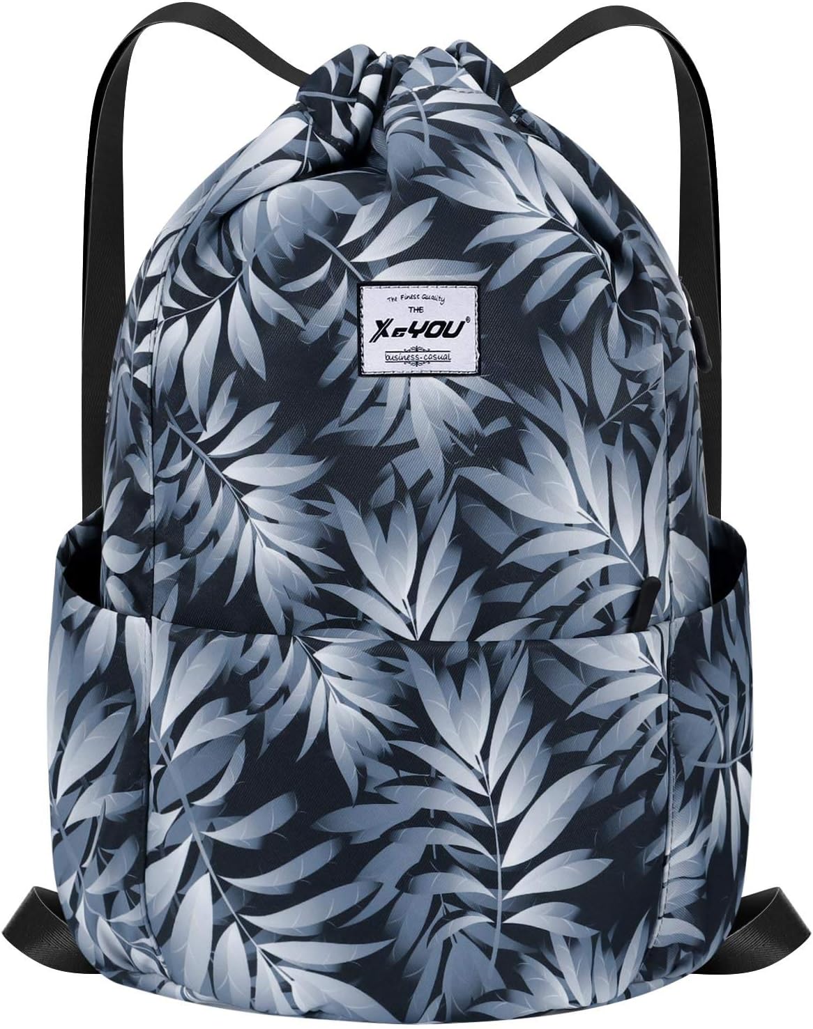 XEYOU Drawstring Sports Backpack Lightweight Gym Yoga Sackpack Shoulder Rucksack Casual Outdoor Daypack for Women and Men