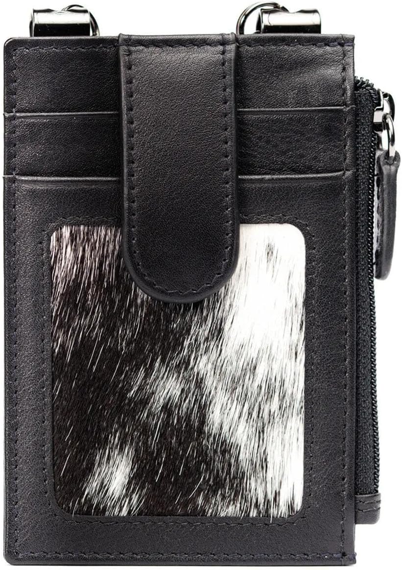 RFID Blocking Boot Wallet with Security Chain & Zipper Lock – Genuine Leather Wallets for Men