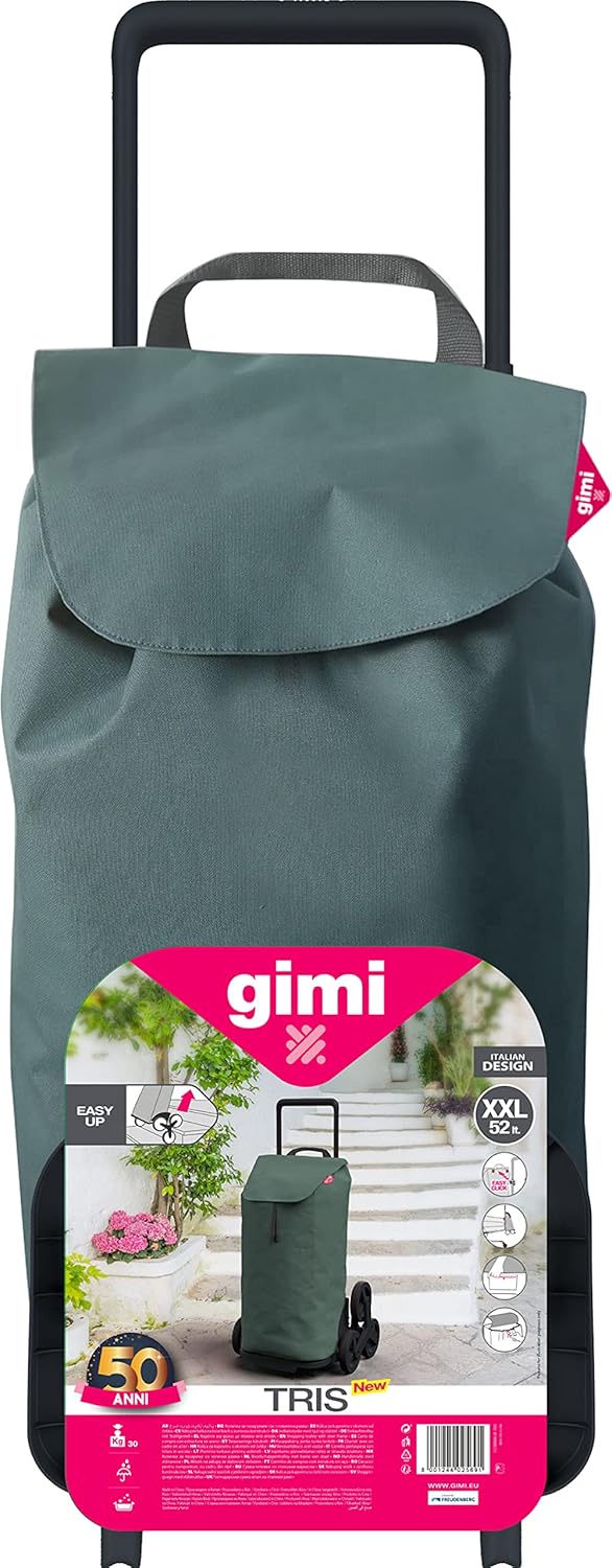gimi Try CART Green Urban 168423, Polyester, Neutral, Grande