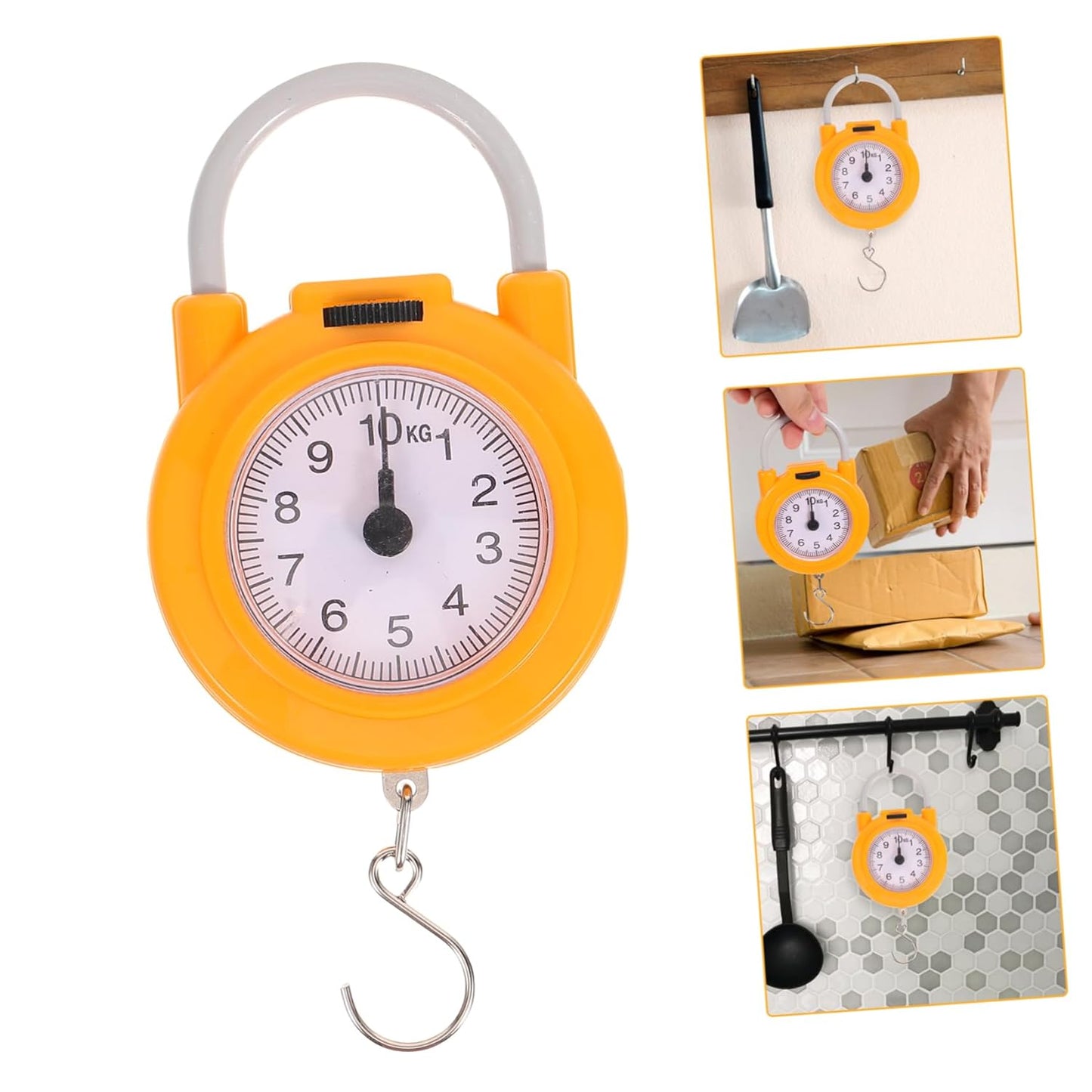 GALPADA Handheld Scale for Travel Portable Accurate Fish Scale for Food Weighing Compact