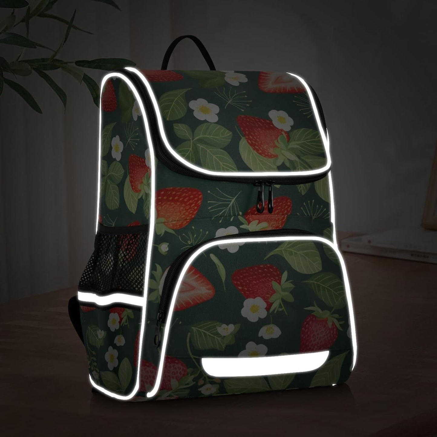 Strawberry Cute Backpack For Girls Kids Backpack Boys Teen School Bag Bookbag Travel Daypacks