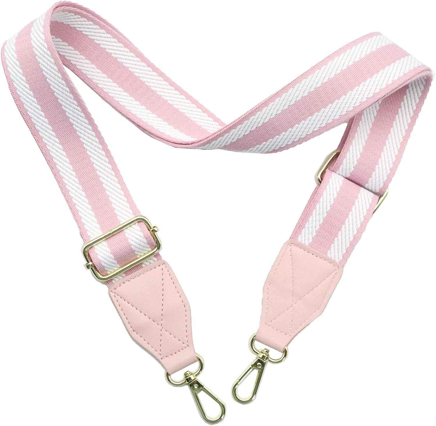 Adjustable Pink Purse Strap - 1.5" Wide Handbags, Camera, Guitar, Phone & Crossbody Bag Replacement