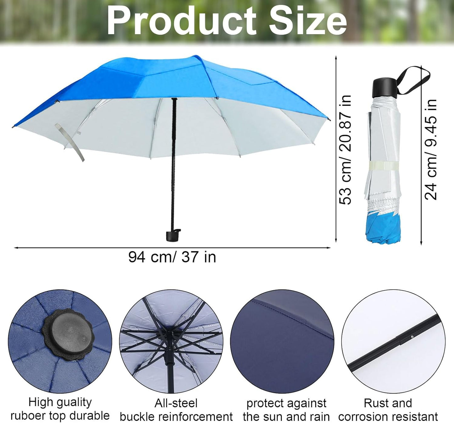 Travel Umbrella, Umbrellas Bulk, 5 Colors Travel Folding Umbrellas, Exquisite Appearance, Easy To Carry, Suitable For Sunny Days And Rainy Days