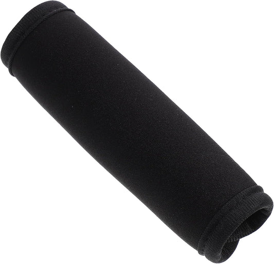 Neoprene Handle Wrap, Luggage identifier Travel Bag Handle Covers, Luggage Grip Luggage Identifiers Suitcase Handle Luggage Handle wrap Wraps Handle wrap (Black)