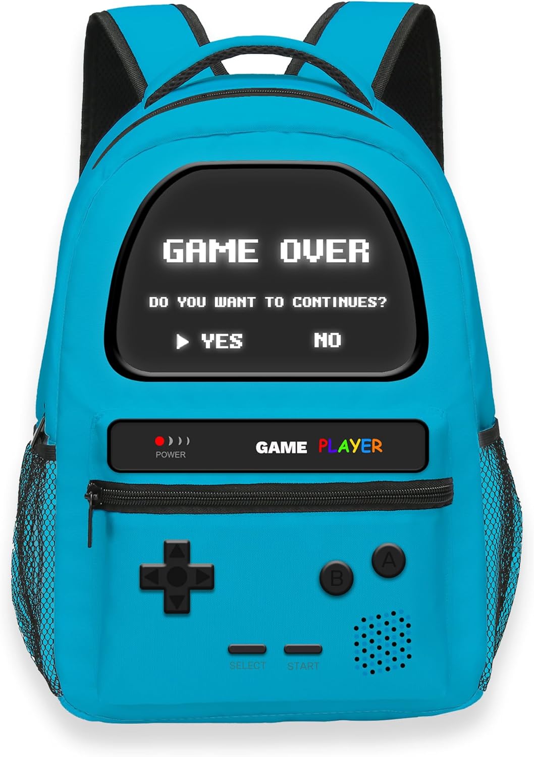 School Backpack for Boys Gamer Boys Backpack for Kids Children Teens Elementary Middle School Students Bookbag Ages 6-18 Video Game Bookbag Travel Back Pack