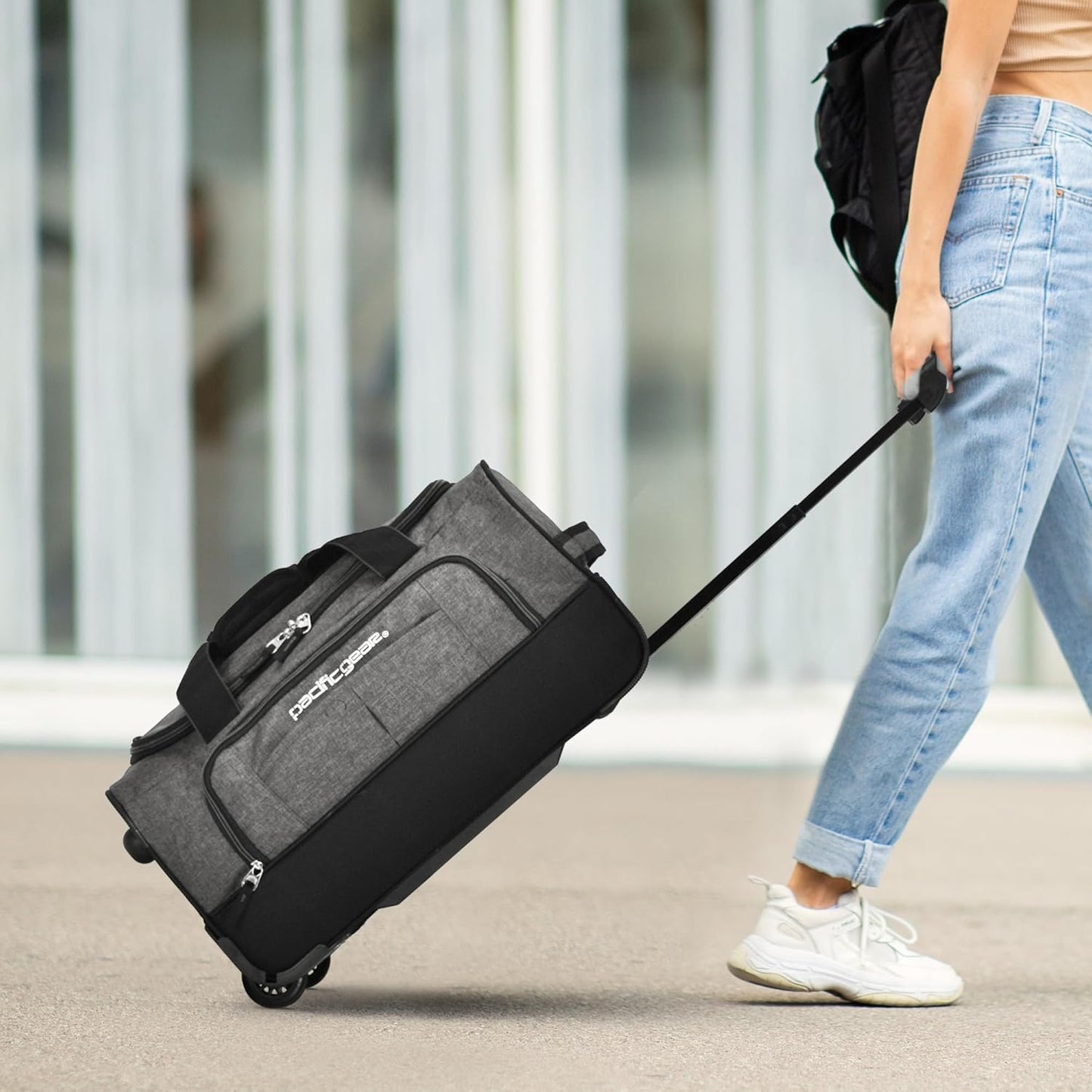Pacific Gear Duffel Bag with Rolling Wheels