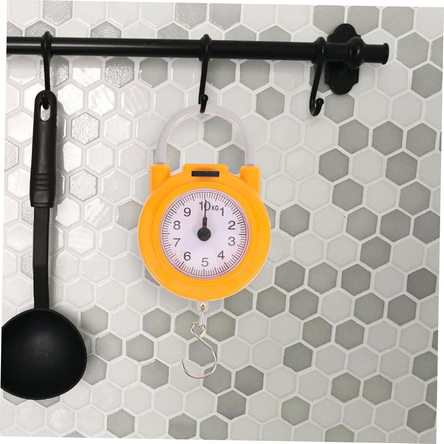Milisten Small Size Scale Mechanical Spring Scale for Luggage for Travel Accessories