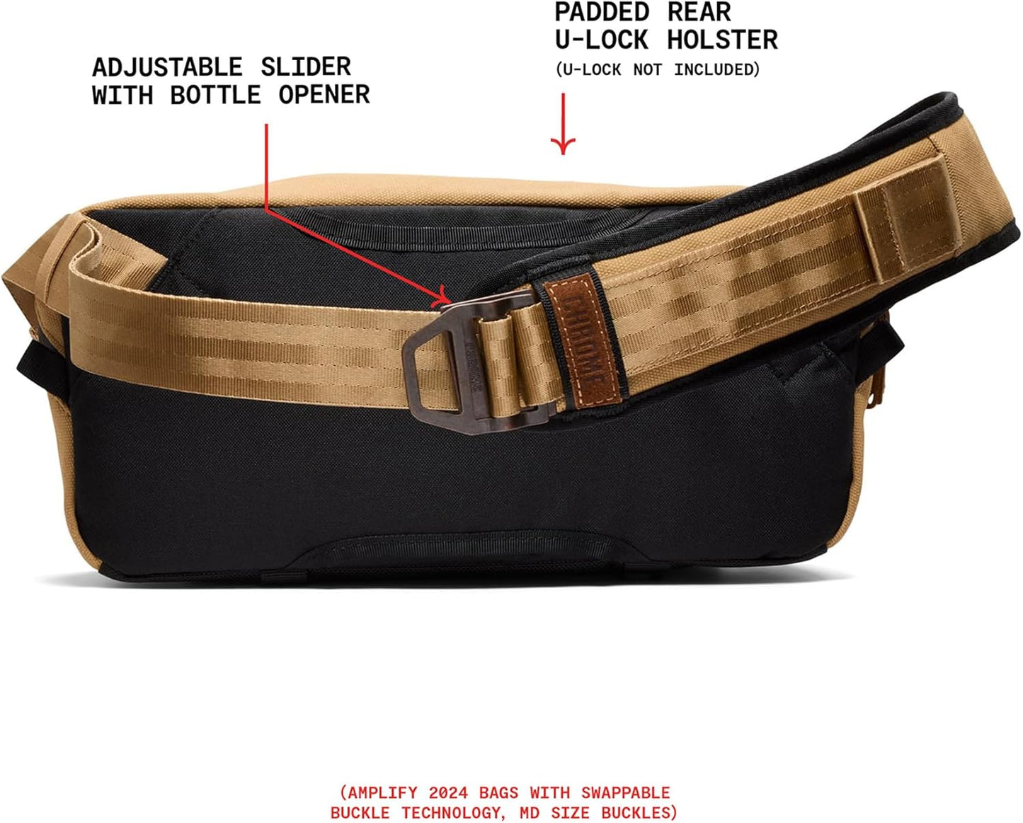 Chrome Industries Mini Kadet Sling Bag – Water Resistant Messenger Crossbody Bag