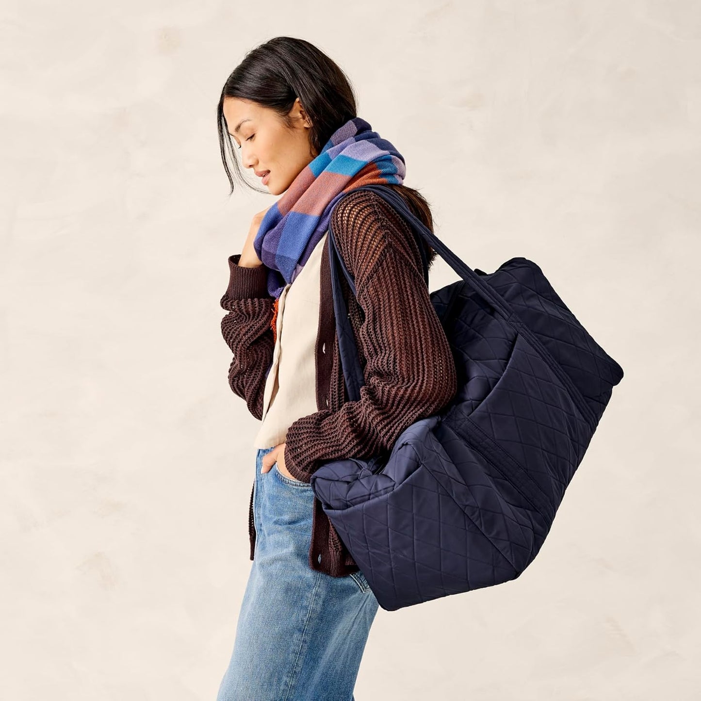 Women's Large Original Duffel, Polyester Twill
