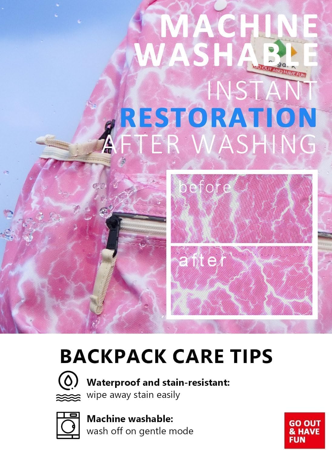 Kids Backpack for Girls: Girls Backpack 6-10 - Kindergarten Elementary School Bookbag for Girl