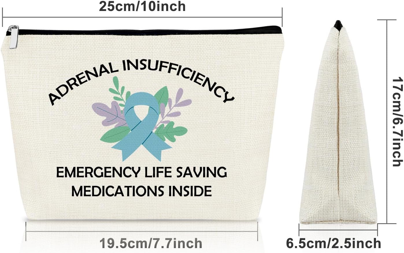Emergency Nurse Bag Doctor Gift Emergency Department Adrenal Insufficiency Life Saving Medications Inside Bag Approved Diabetic Insulin Adrenal Support Medical Alerty Suppot Makeup dag