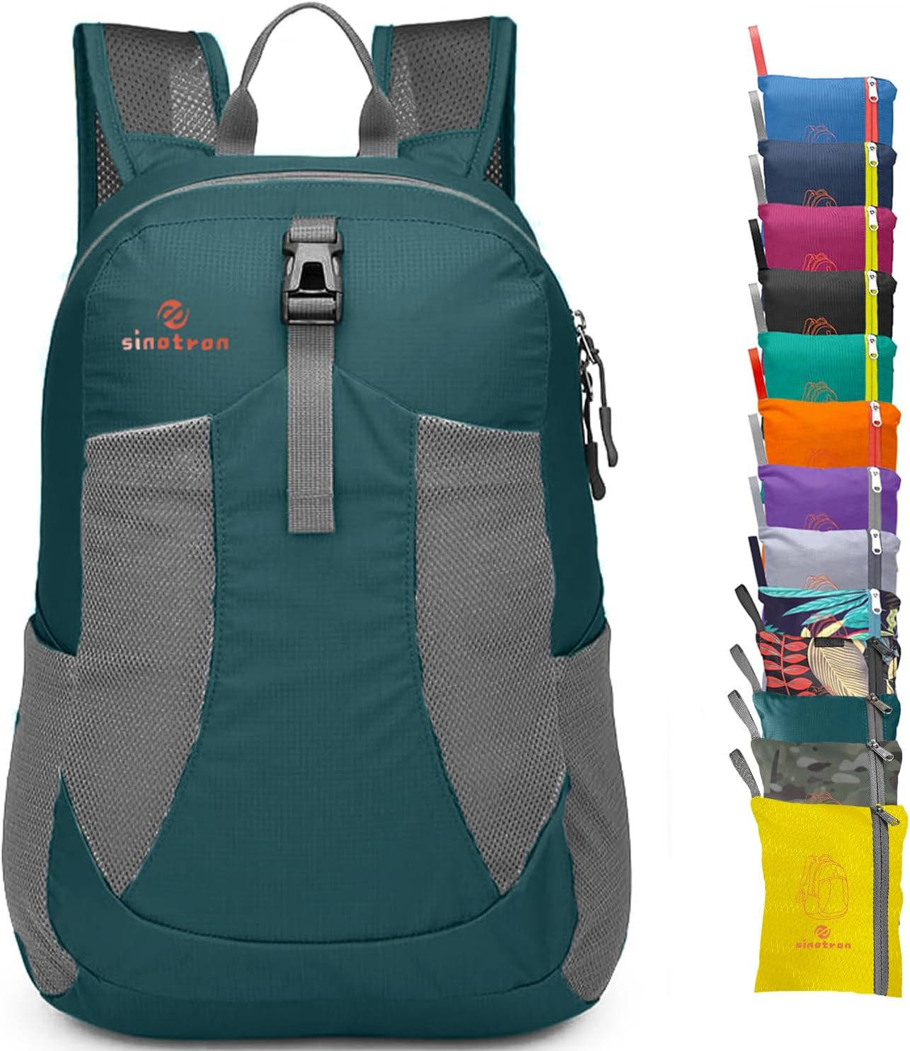 sinotron 22L Lightweight Packable Hiking Backpack, Small Hiking Backpack Day Pack for Women Men Travel Camping Vacation
