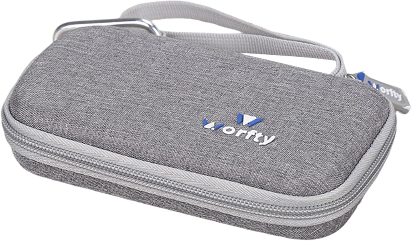 Hard Travel Case for SABANI for LOVELEDI for IAPOS for Pxwaxpy for OHOVIV for FOCHEW Portable Charger Power Bank, Storage Holder for Fast Charging Battery Protective Case (Grey)