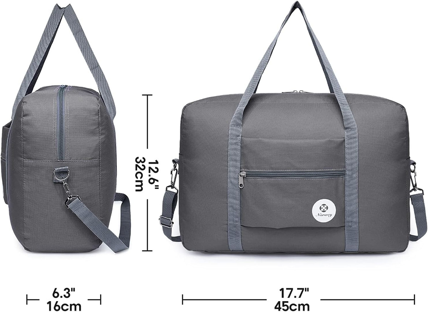 For Spirit Airlines Personal Item Bag 18x14x8 Foldable Travel Duffel Bag Tote Carry on Luggage
