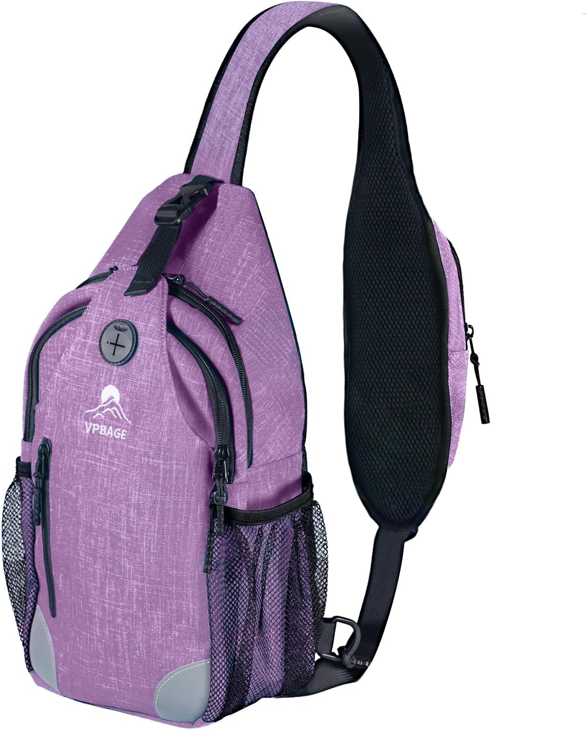 Sling Bag, Crossbody Bag for Men, Cross Body Hiking Backpack, Travel Daypack, Chest Pack with Chest