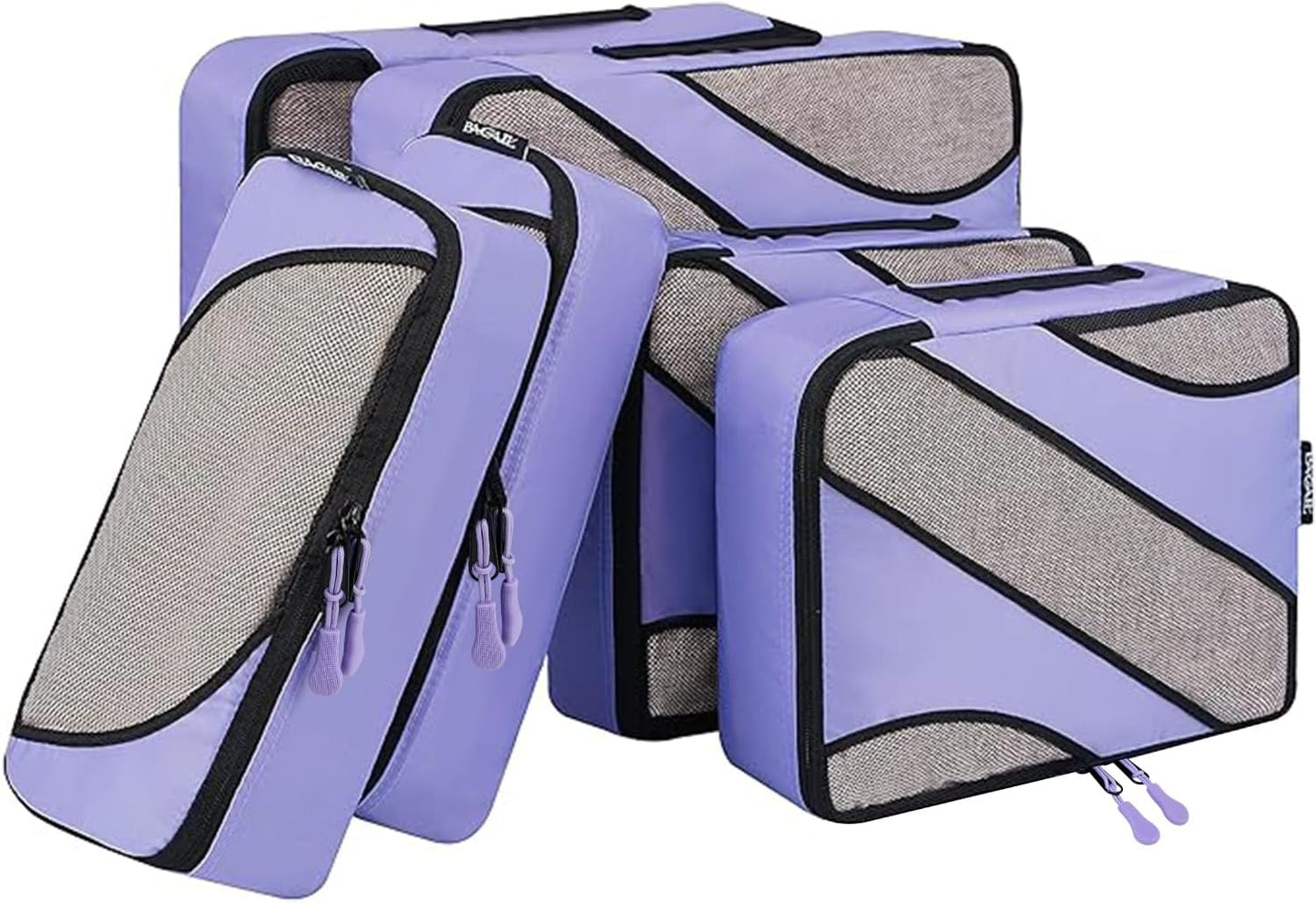 BAGAIL 6 Set Packing Cubes,Travel Luggage Packing Organizers