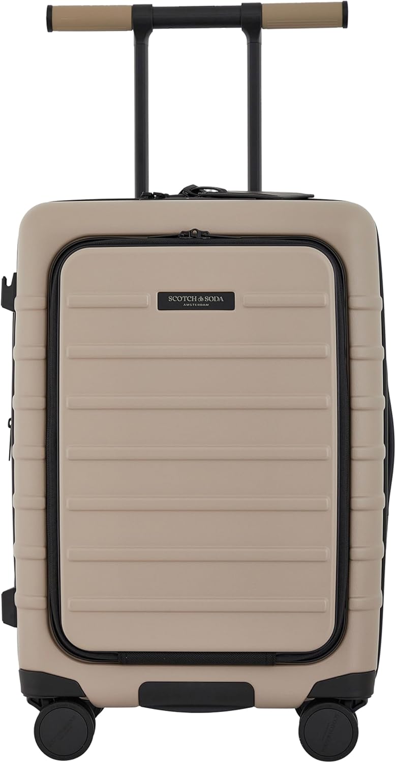 Scotch & Soda Tilburg Luggage, Pebble, 22-Inch Carry-On