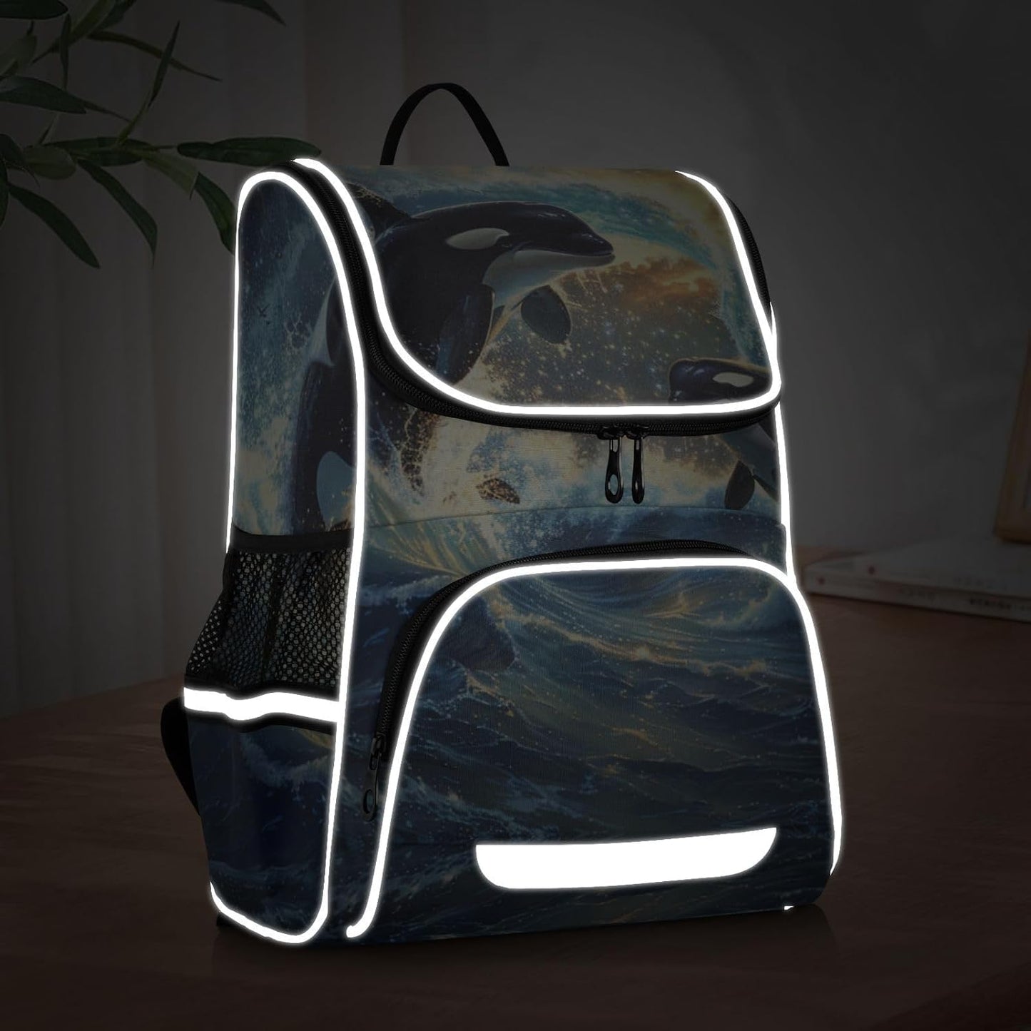 Killer Whale Cute Backpack For Girls Kids Backpack Boys Teen School Bag Bookbag Travel Daypacks
