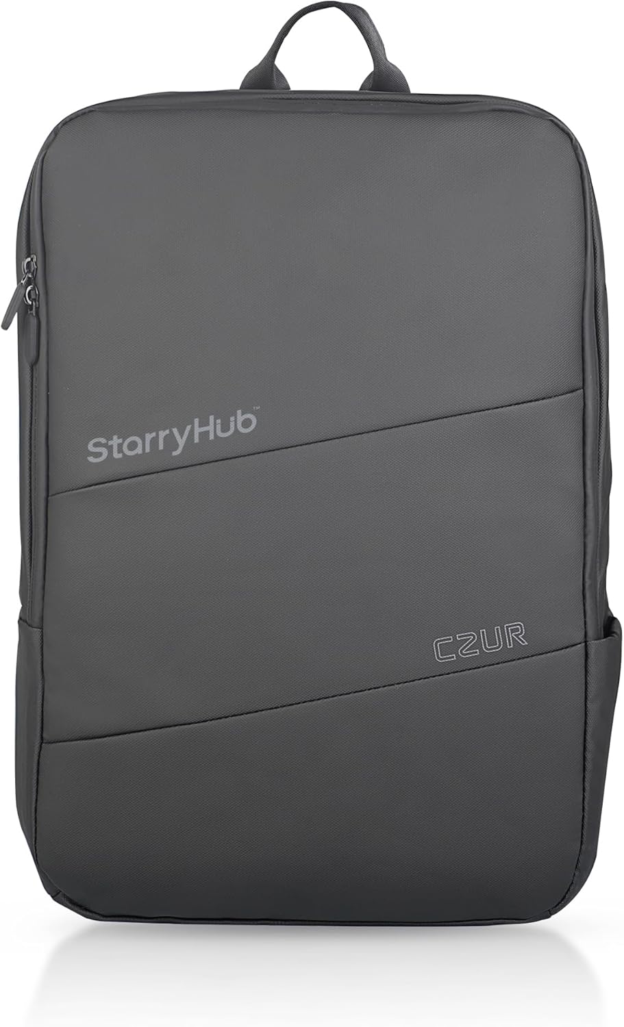 CZUR Business Travel Backpack for Men, Black Water Resistant Laptop Backpack, High Capacity Work Backpack Fits 17.3 Inch Laptop