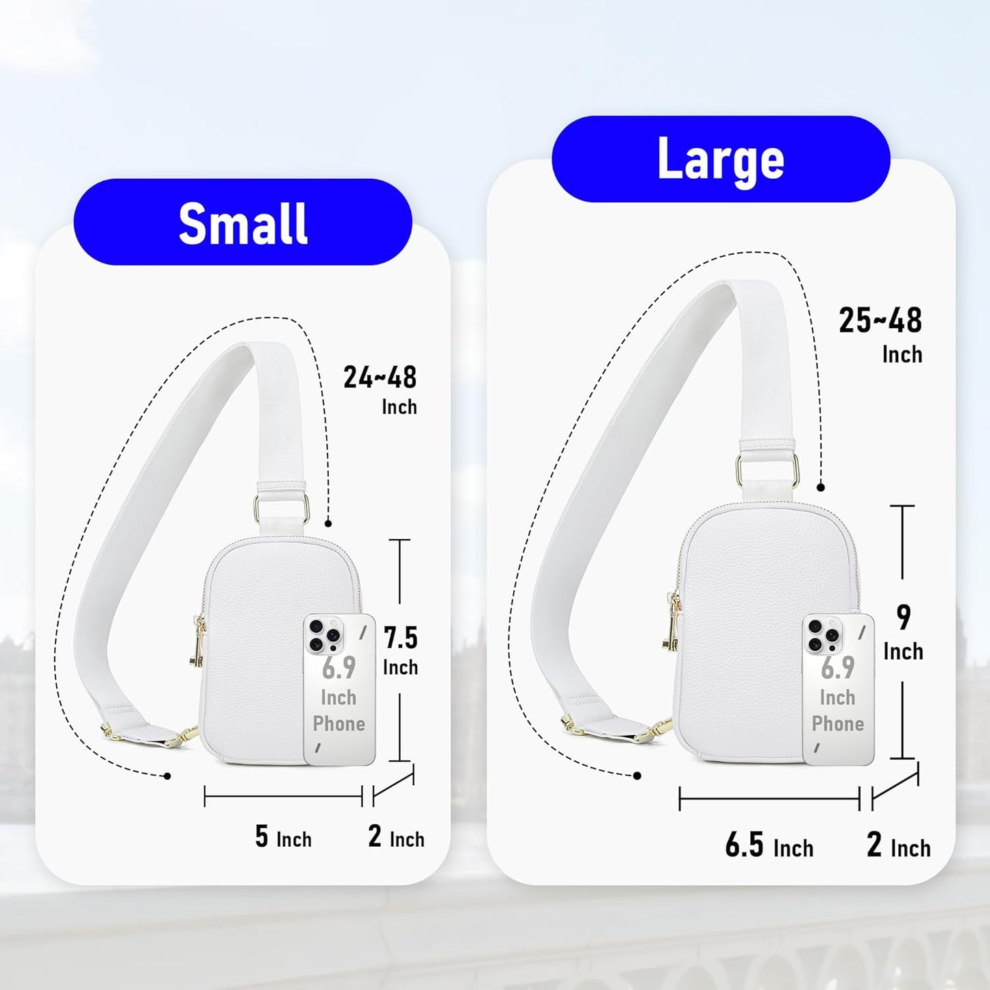 INICAT Travel Small Sling Bag Faux Leather Crossbody Bags Women Cross Body Bag Purses for Woman