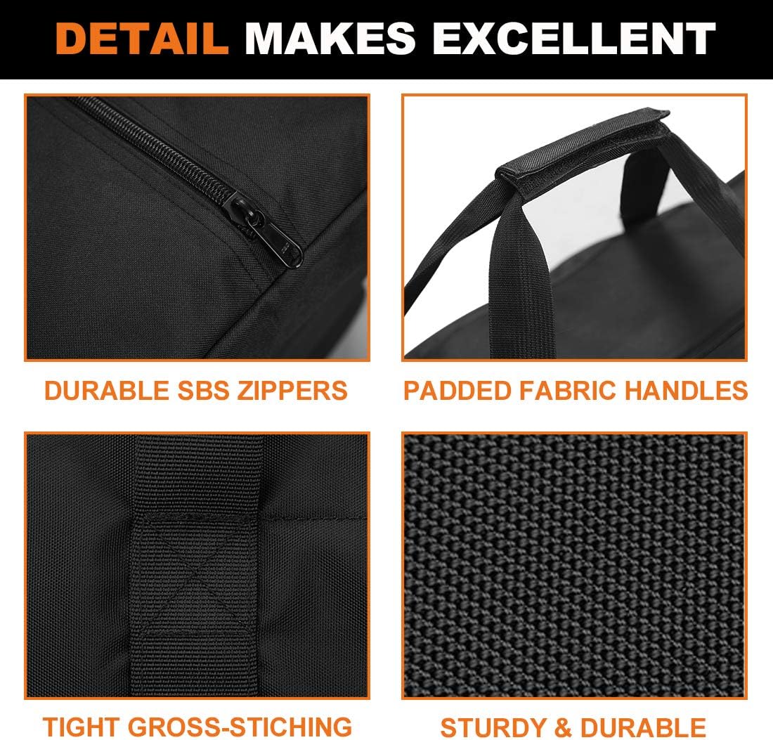 Sports Duffle Bag - Extra Large Travel Duffel Luggage Bag with Upgrade Zipper, Sturdy & Water Resistant, Black (Black 47inch)