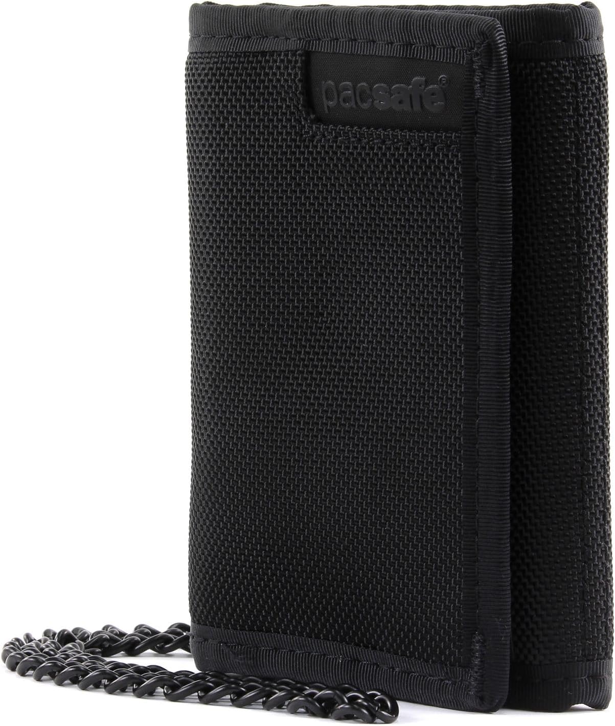 PacSafe Rfidsafe Z50 Rfid Blocking Tri-fold Black Travel Wallet, Black