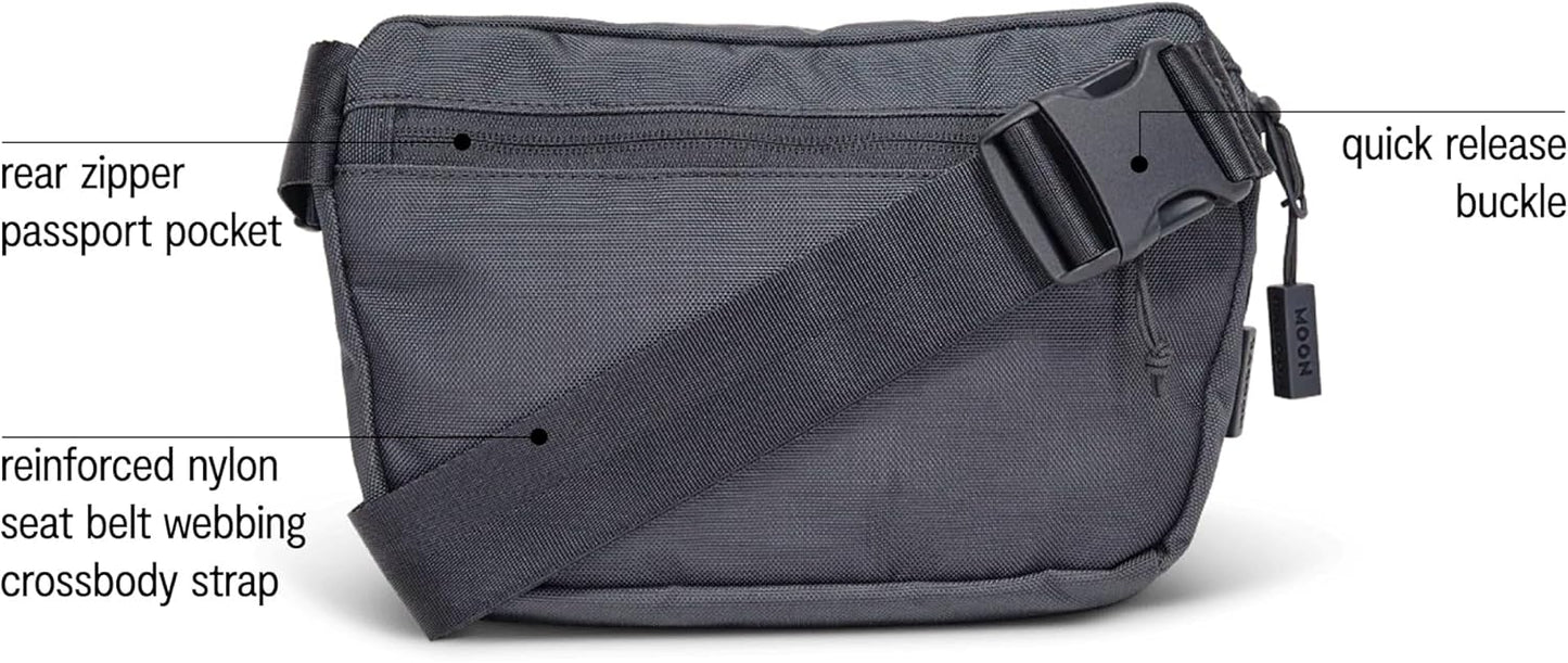 Baboon to the Moon Full Size Fanny Pack 3L – Womens Crossbody, Belt Bag for Women, Fanny Pack for Men, Crossbody Bags for Women Travel, Waist Bags