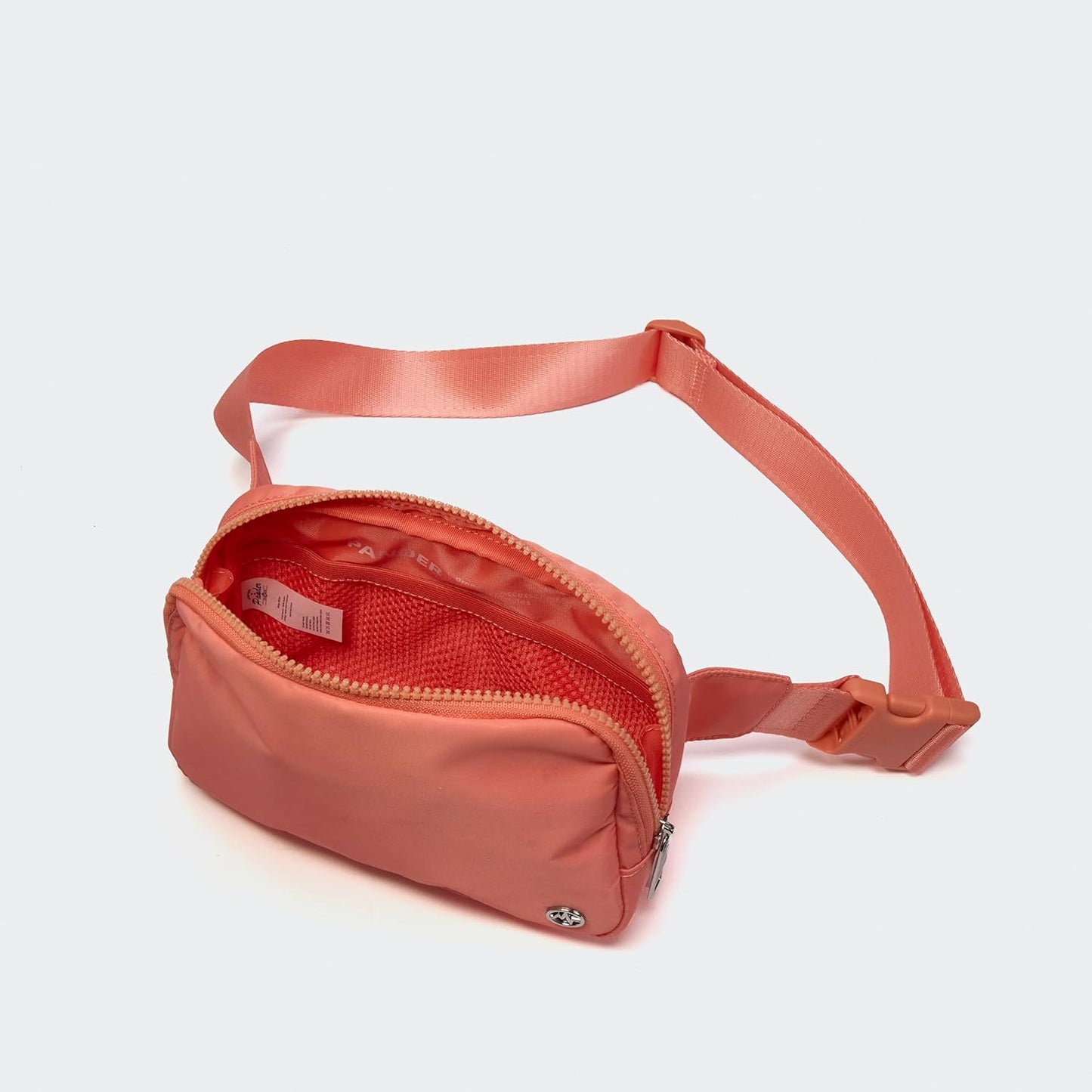 Pander Belt Bag Large 2L, Nylon Fanny Pack Purse for Women and Men with Adjustable Strap