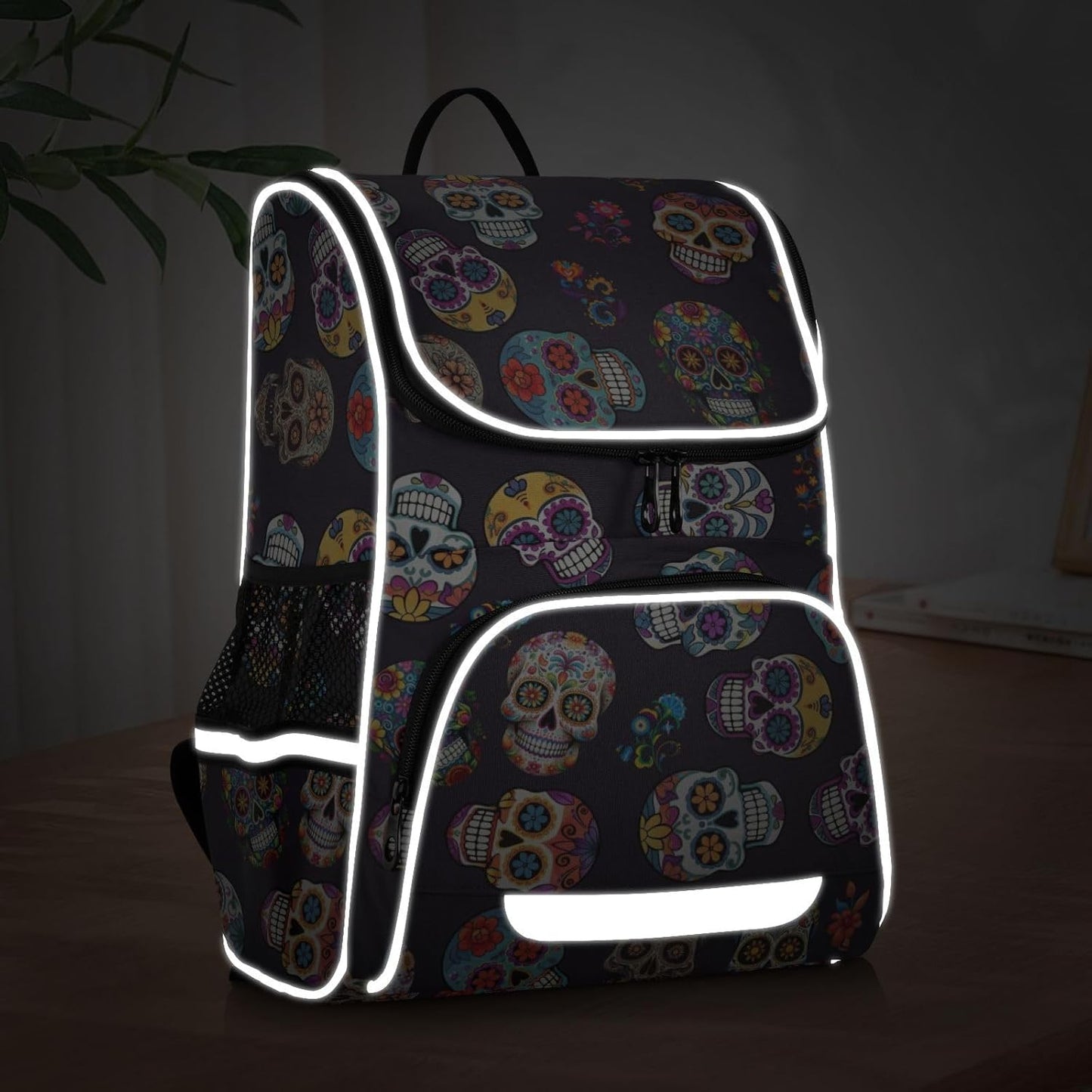 Mexico Sugar Skull Cute Backpack For Girls Kids Backpack Boys Teen School Bag Bookbag Travel Daypacks