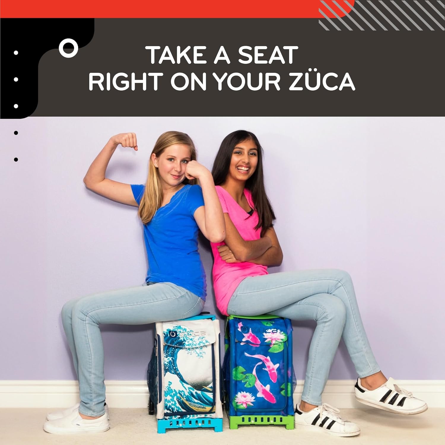 ZUCA Sport Frame with Built-in Seat (Choose Your Color), for Any Sport Insert Bag - (Insert Not