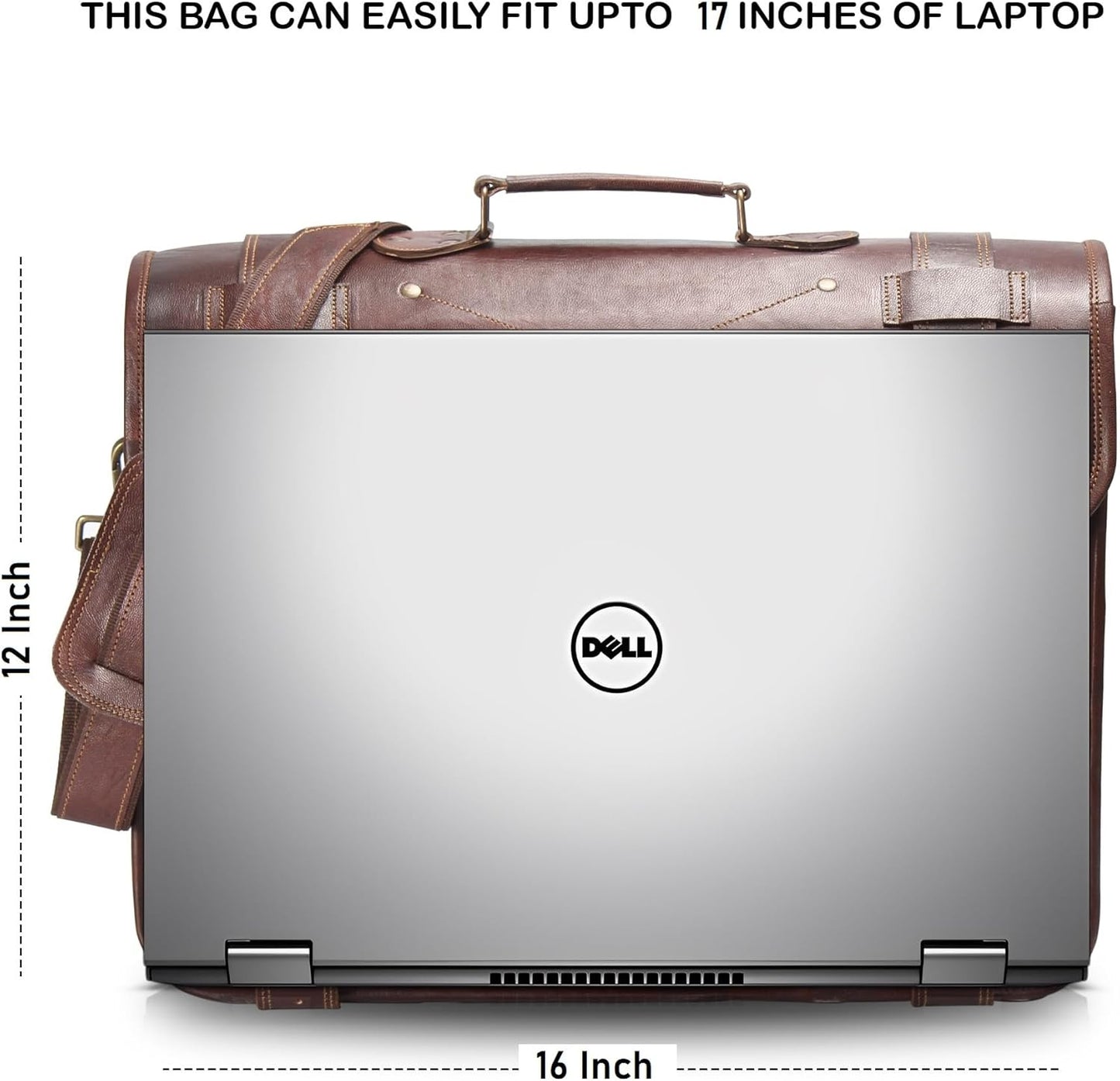 Full Grain Leather messenger bag for men Leather laptop bag for men, Genuine Leather satchel briefcase computer bag