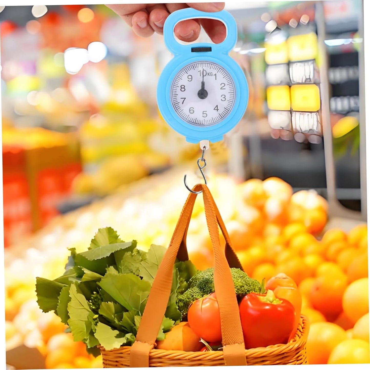 Portable Scale Spring Dial Handheld Spring Scale for Travel for Camping