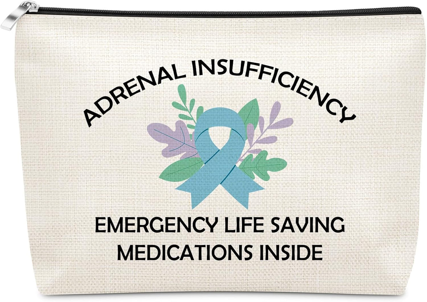 Emergency Nurse Bag Doctor Gift Emergency Department Adrenal Insufficiency Life Saving Medications Inside Bag Approved Diabetic Insulin Adrenal Support Medical Alerty Suppot Makeup dag
