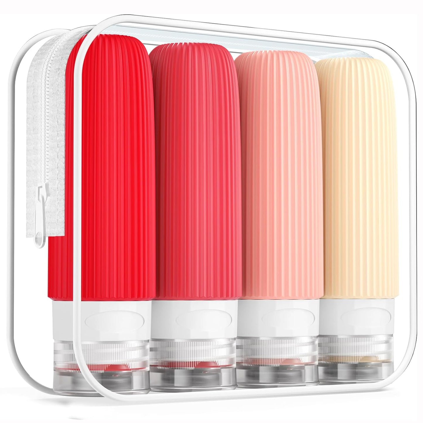 Travel Bottles for Toiletries, Tsa Approved 3oz Portable Travel Bottles, BPA Free Leak Proof