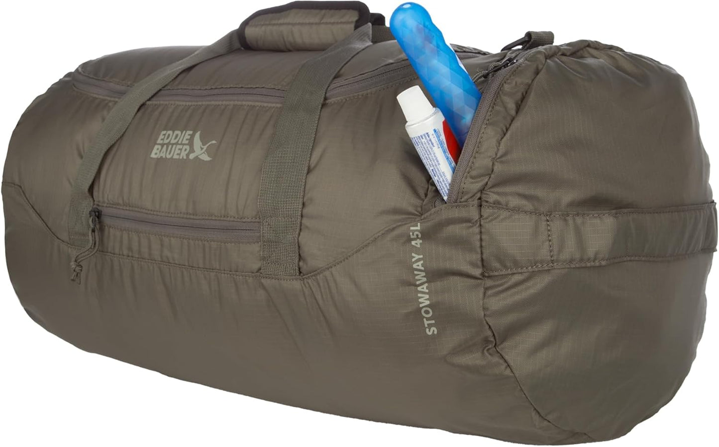 Eddie Bauer Stowaway Packable 45l Duffel Bag-Made from Ripstop Polyester