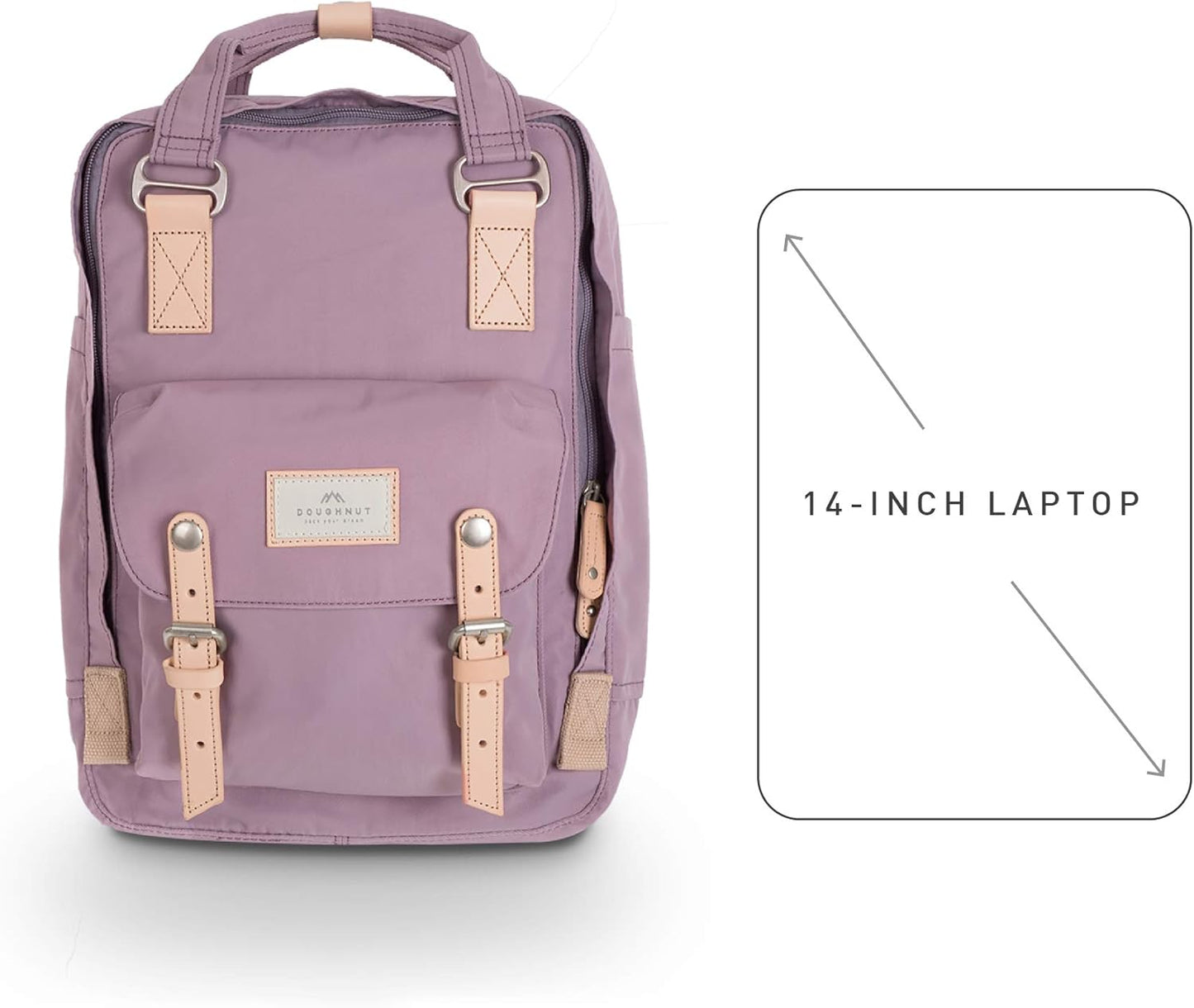 Doughnut Macaroon 16L Travel Backpack Ladies College Lightweight Casual Daypacks Bag Backpack