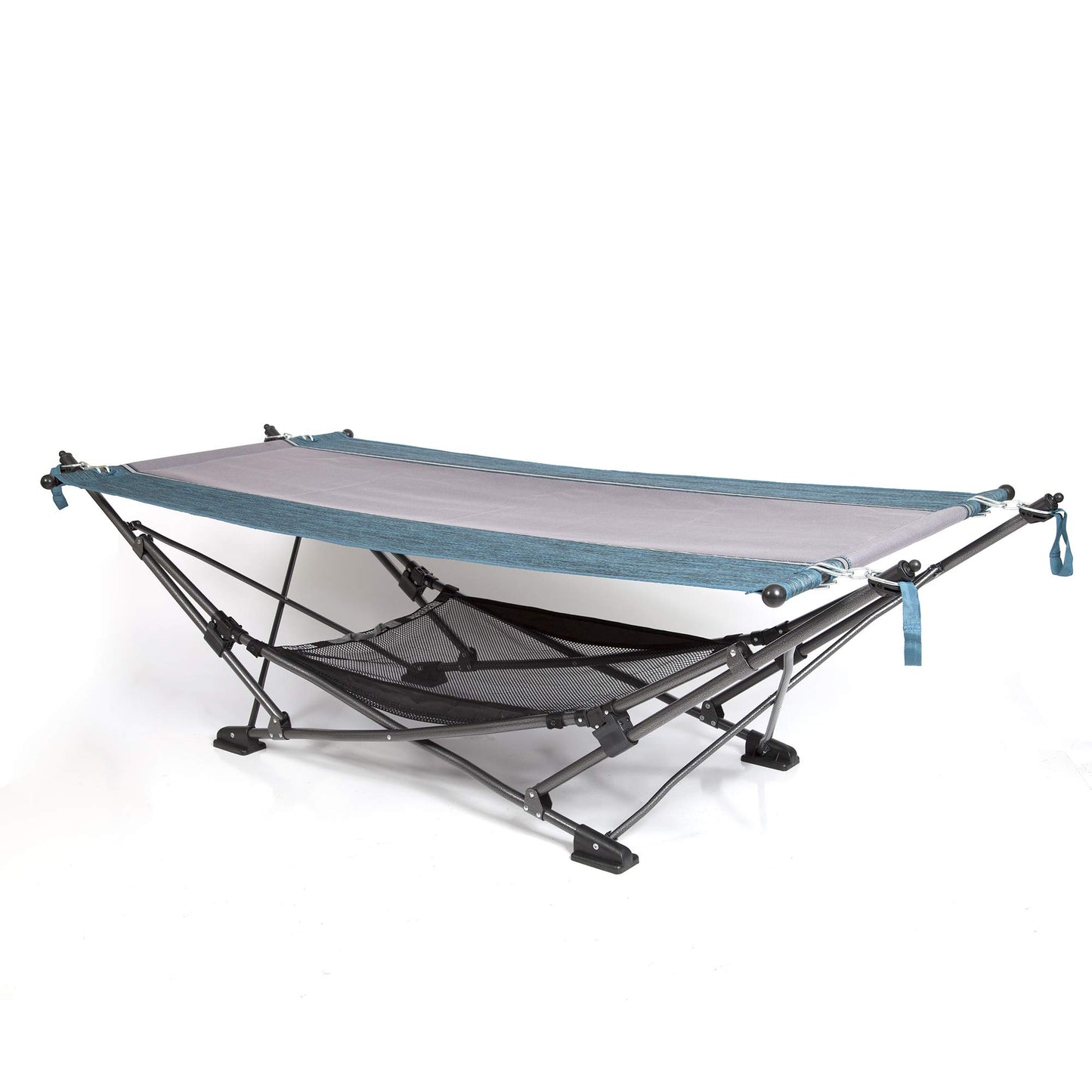MacSports Collapsible Portable Folding Hammock with Removable Canopy - Includes Pillow and Mesh