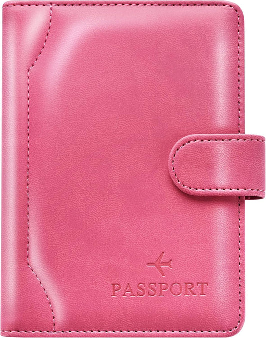Herain Passport Holder for Travel Cruise Essentials, Passport Cover Wallet Case Women Men, RFID Passports Book Holders Travels Gifts Must Haves Accessories