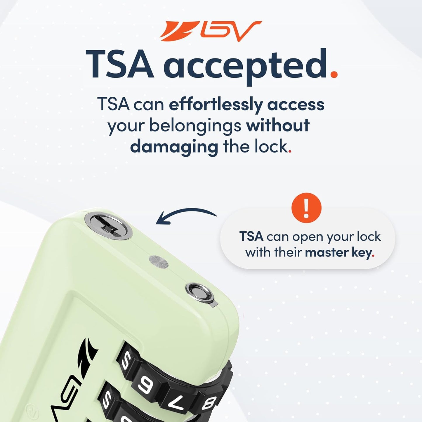 TSA Accepted Luggage Travel Lock, Set-Your-Own Combination Lock for School Gym Locker, Luggage Suitcase Baggage Locks, Filing Cabinets, Toolbox, Case (Mint Green, 4 Pack)