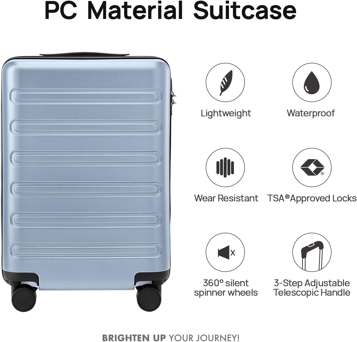 NINETYGO Large Checked Luggage 28 Inch, Checking In Luggage with Smooth Spinner Wheels, Expandable