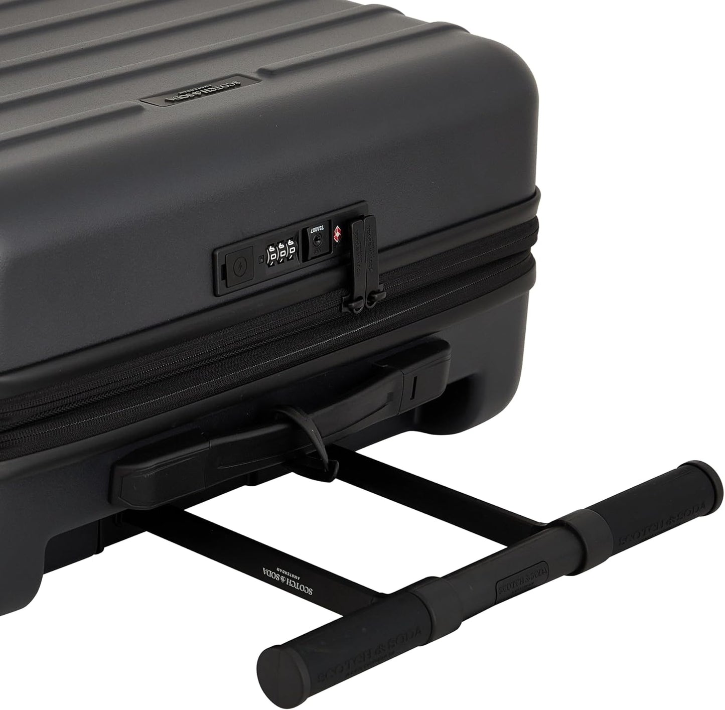 Scotch & Soda Tilburg Luggage, Black, 19-Inch Trunk Briefcase