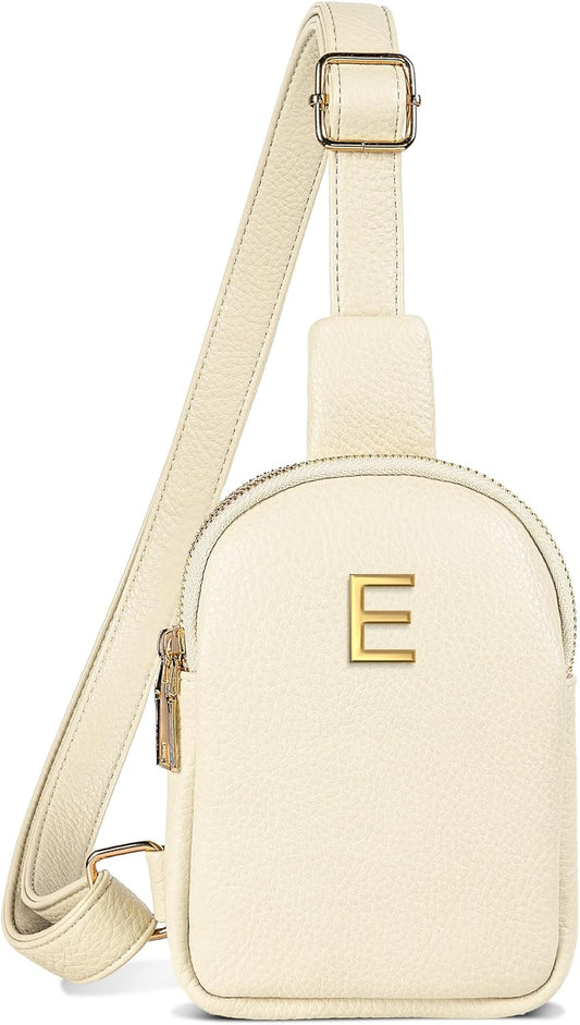 Birthday Gifts for 5 6 7 8 9 10 11 12 Year Old Girls, Initial Crossbody Bag for Girl, Tween Girls Trendy Stuff, Mini Sling Bag for Travel, Teen Girl Gifts Trendy Stuff, Small Everyday Bags